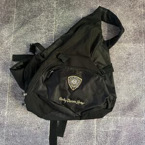 Men's Harley Davidson Motorcycles Owners Group HOG Officer Training Backpack Bag
